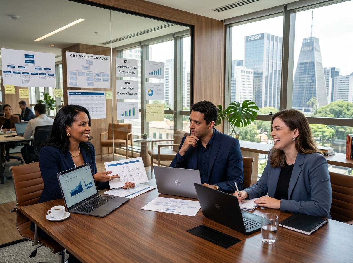 Equipe de Consultoria em Gestão de RH Projjete