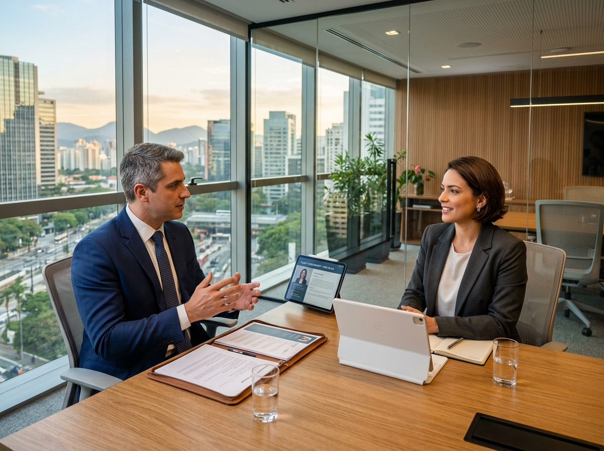Entrevista de Recrutamento e Hunting Executivo Projjete